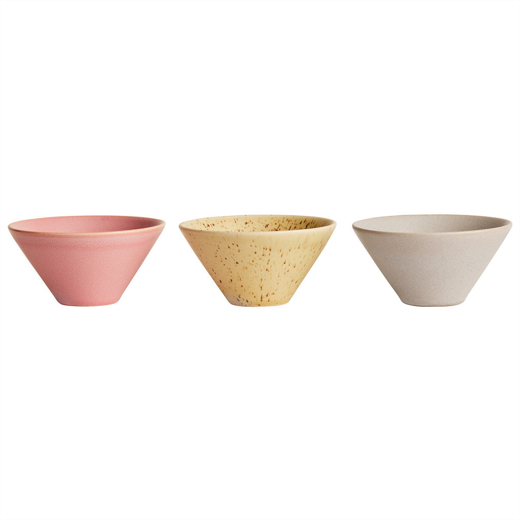 yuka bowls in warm colors 1