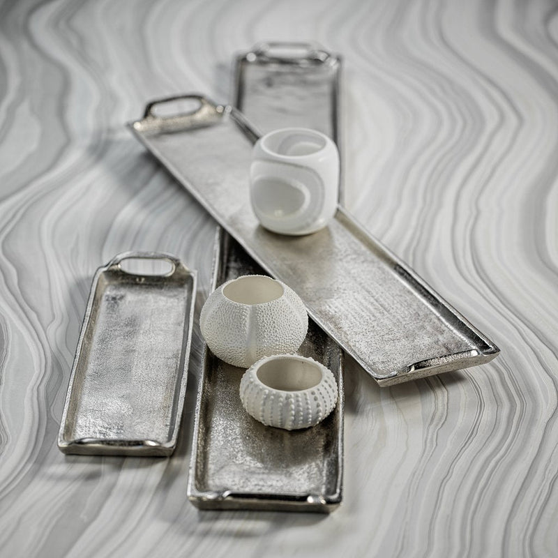 rectangular aluminum tray with handles 3