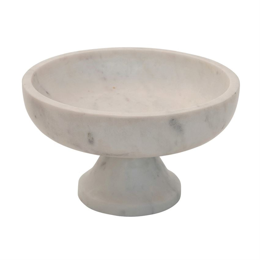 marble footed bowl 1