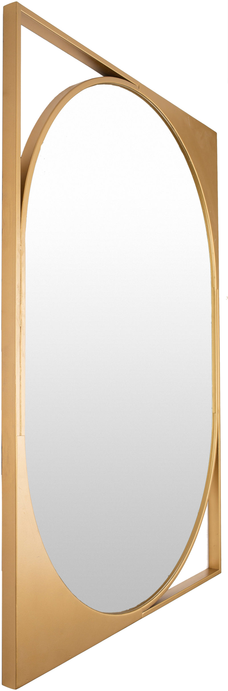 Bauhaus Metal Gold Mirror 3'0"H x 2'2"W