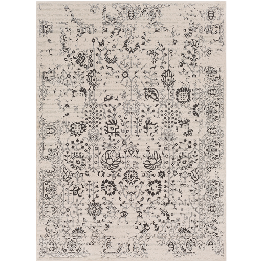 Bahar Rug in Charcoal & Taupe
