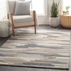 Cocoon Rug in Denim & Taupe