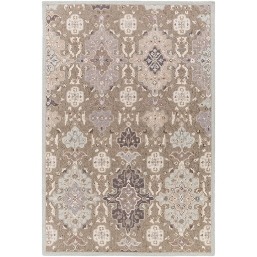 Castille Rug in Taupe & Ice Blue