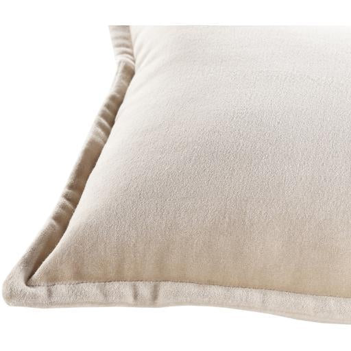 Cotton Velvet Lumbar Pillow in Various Colorways