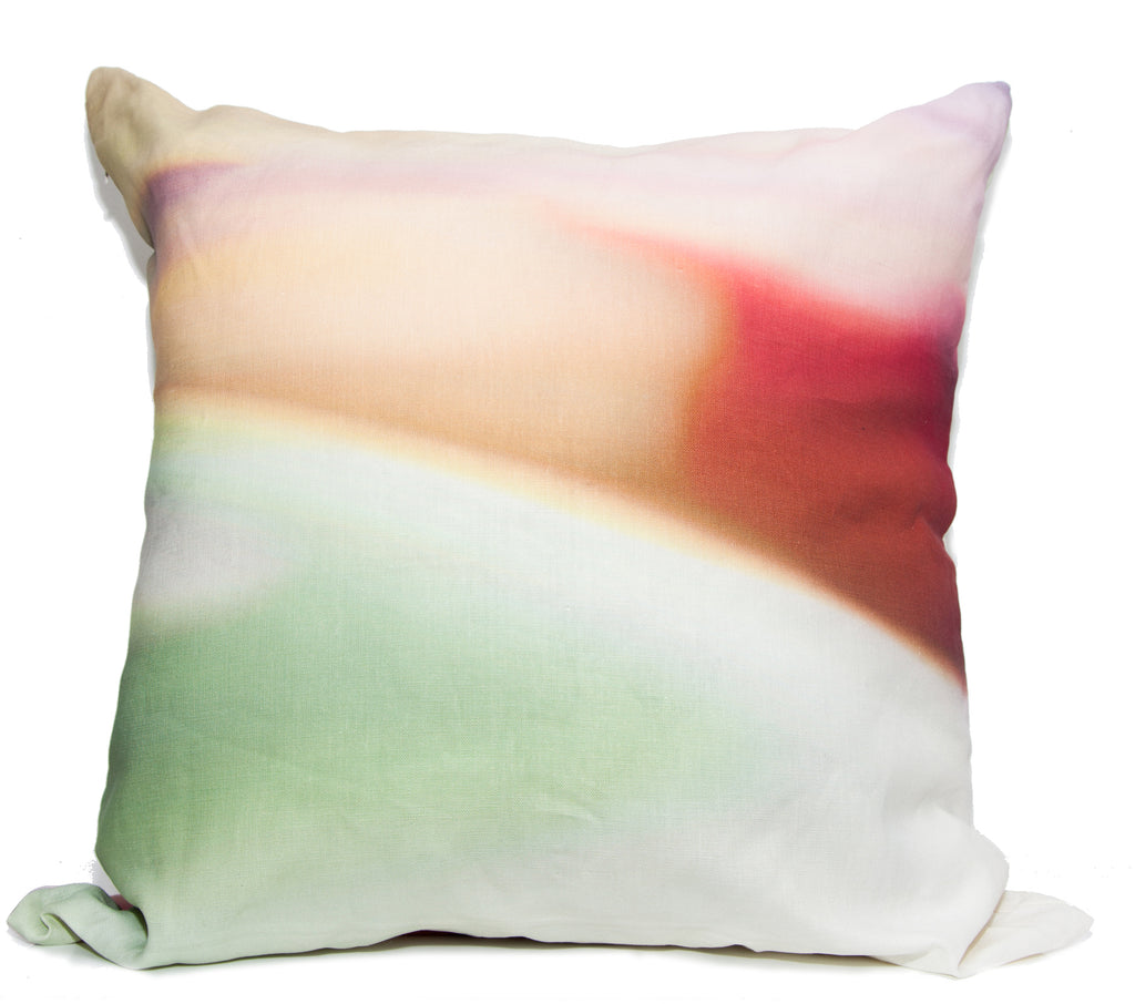 Color Fields Outdoor Throw Pillow