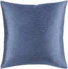 Solid Pleated HH-133 Woven Pillow in Denim in Denim