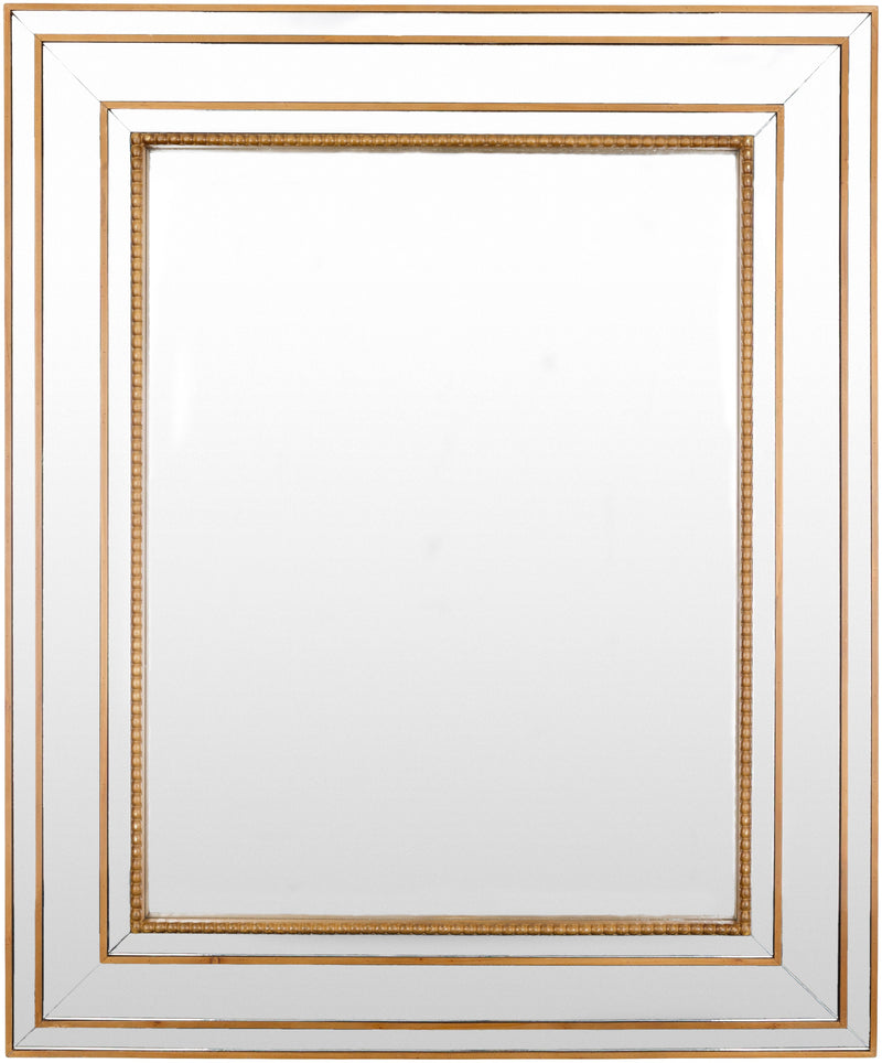 Aditi Gold Mirror 3'0"H x 2'6"W