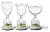 Trophy Shaped Sandglass White No 2