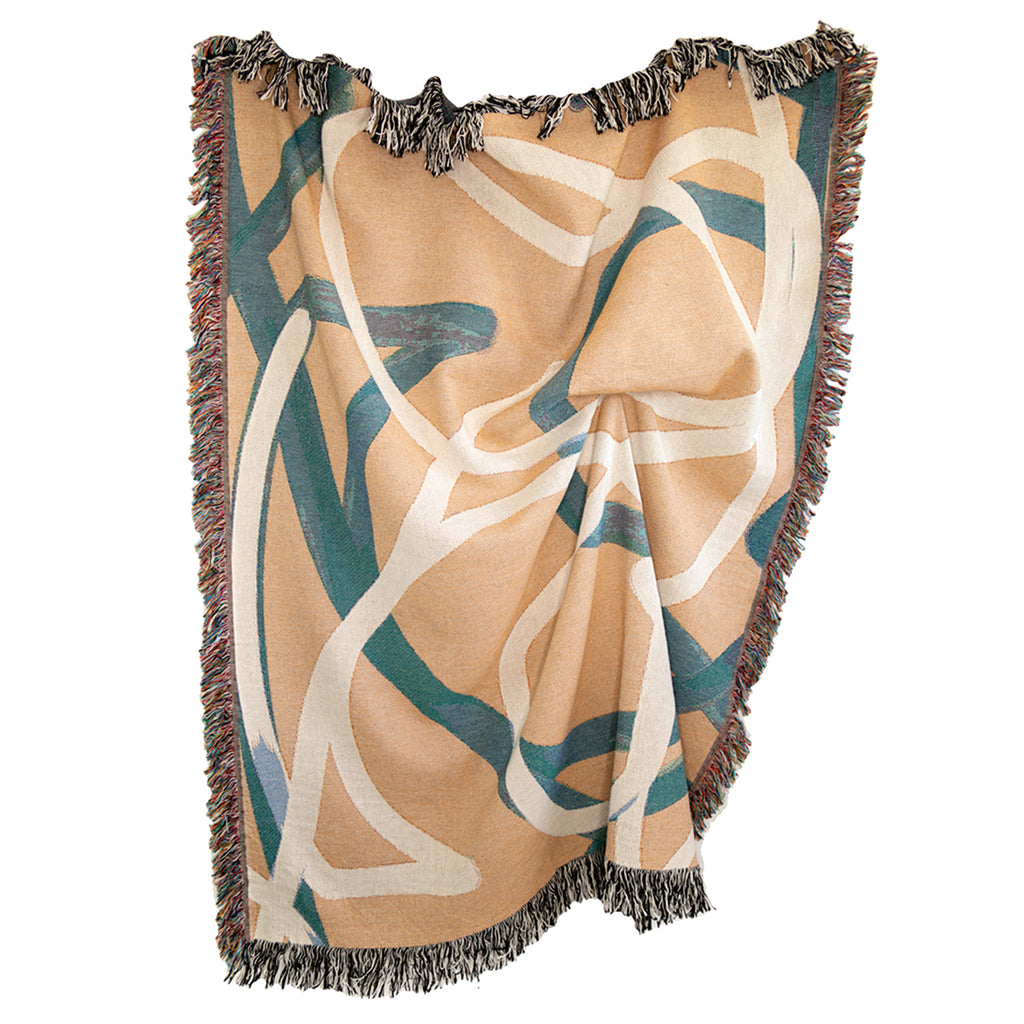 Meander Woven Throw