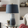 Mallory Table Lamp in Sky Blue & Pale Blue