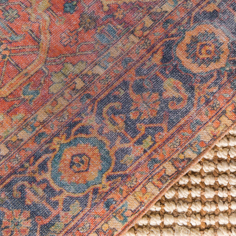 boh04 avonlea oriental blue orange area rug design by jaipur 5