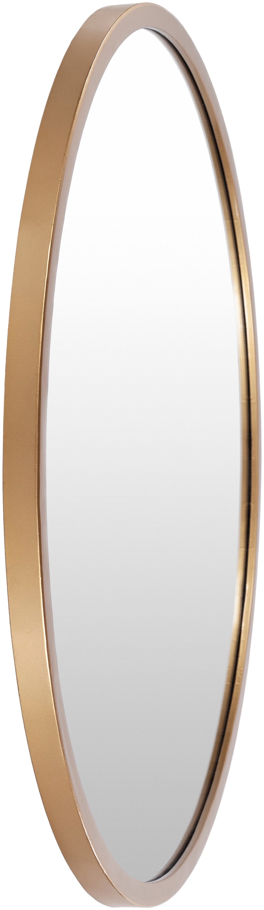 Carmen RME-001 Round Mirror in Gold by Surya