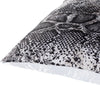 Safari SFR-002 Woven Pillow in Black & Medium Gray