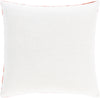 Suji SJI-001 Woven Pillow in Burnt Orange & White