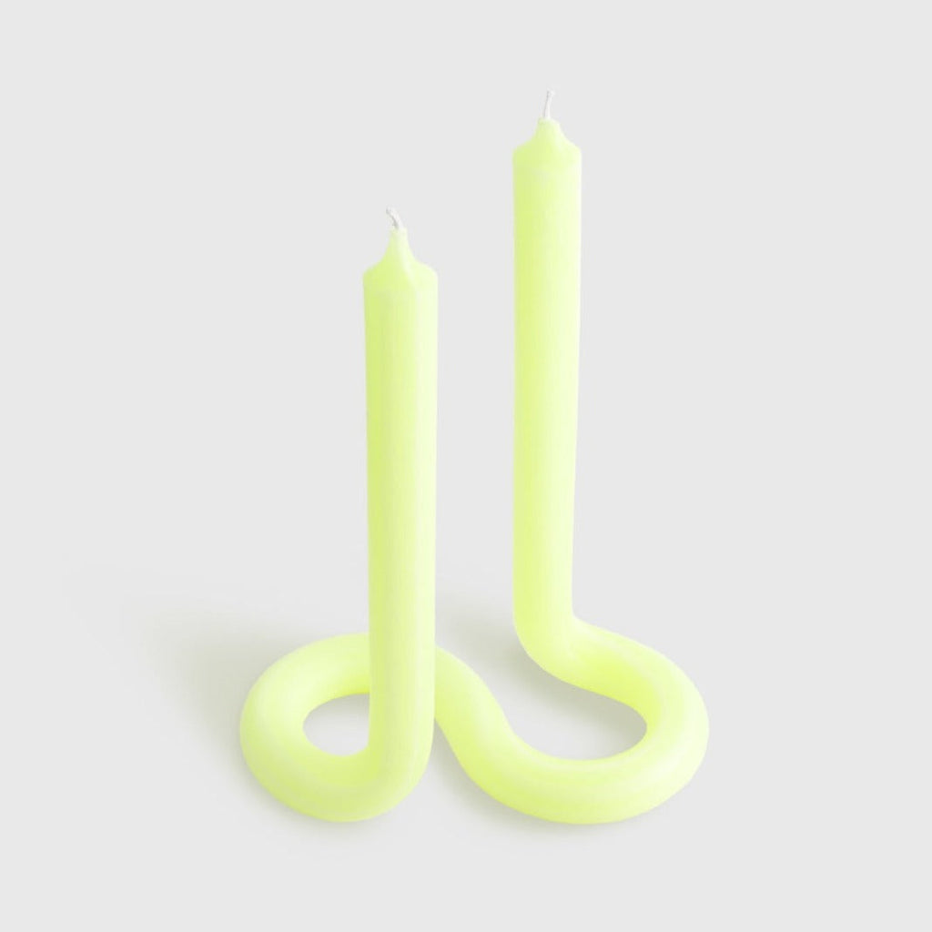 twist candle in various colors 2