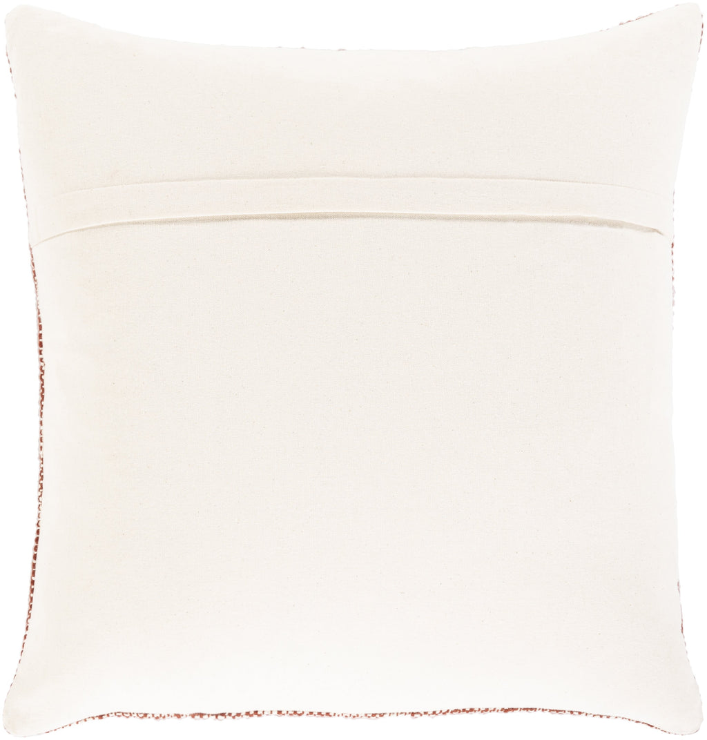 Suri USR-003 Hand Woven Pillow in Clay & Khaki