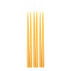 Saffron Taper Candles in Various Sizes
