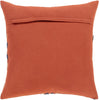 Zulu ZLU-001 Woven Pillow in Rust & Beige by Surya