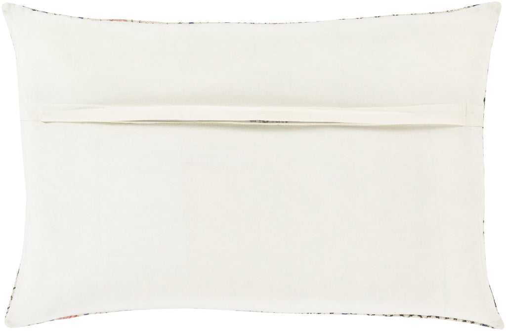 Zoya ZYA-001 Hand Woven Lumbar Pillow in Cream by Surya